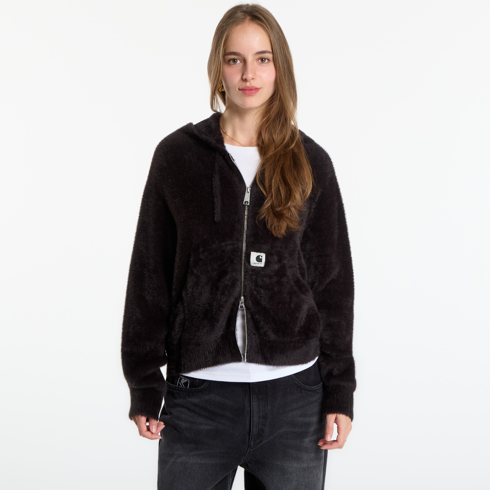 Sweatshirt Carhartt WIP W' Maine Active Sweater Jacket Black XS