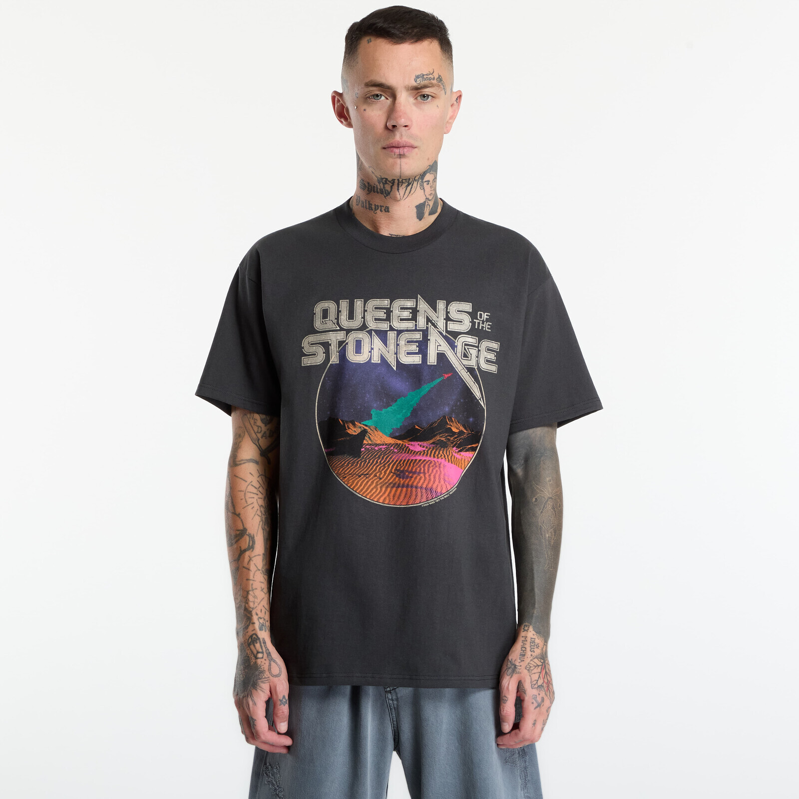 T-shirt Vans Queens of the Stone Age Desert Sessions Faded Black M