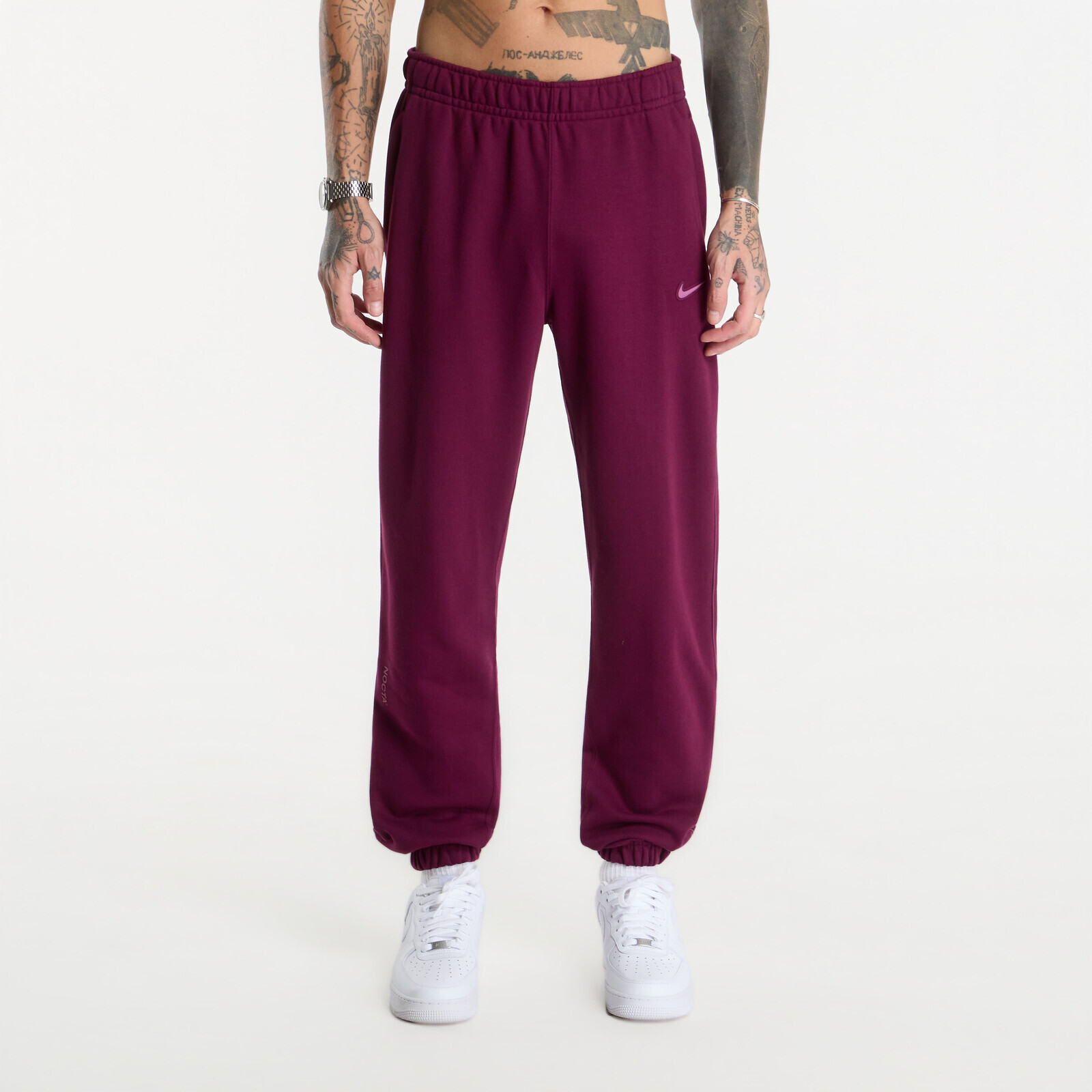 Pants Nike x NOCTA Fleece CS Sweatpants Bordeaux/ Light Bordeaux XL