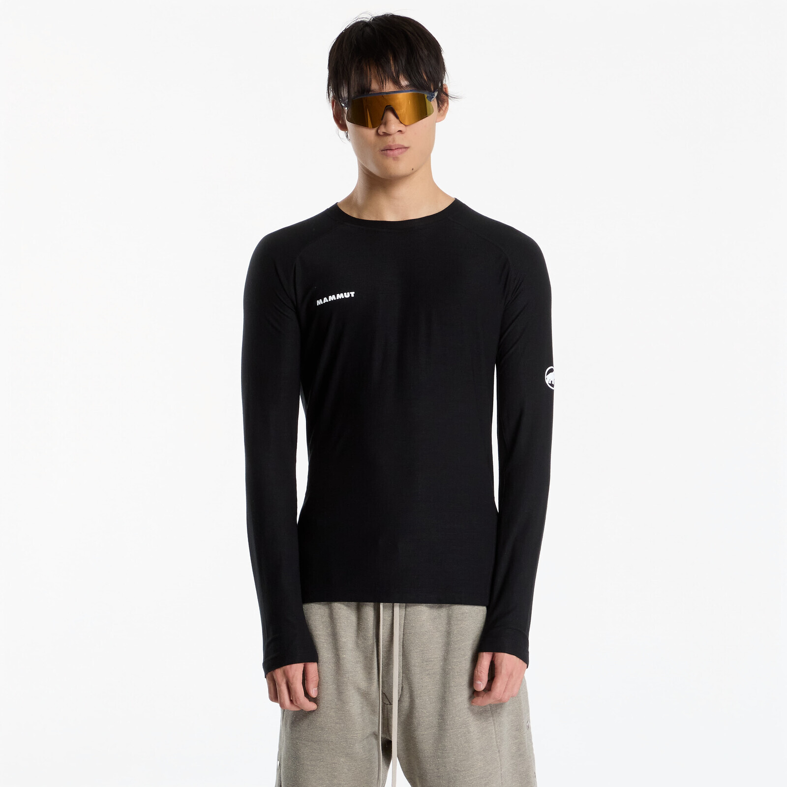 T-shirt Mammut Tree Wool Thermal FL Longsleeve Black L