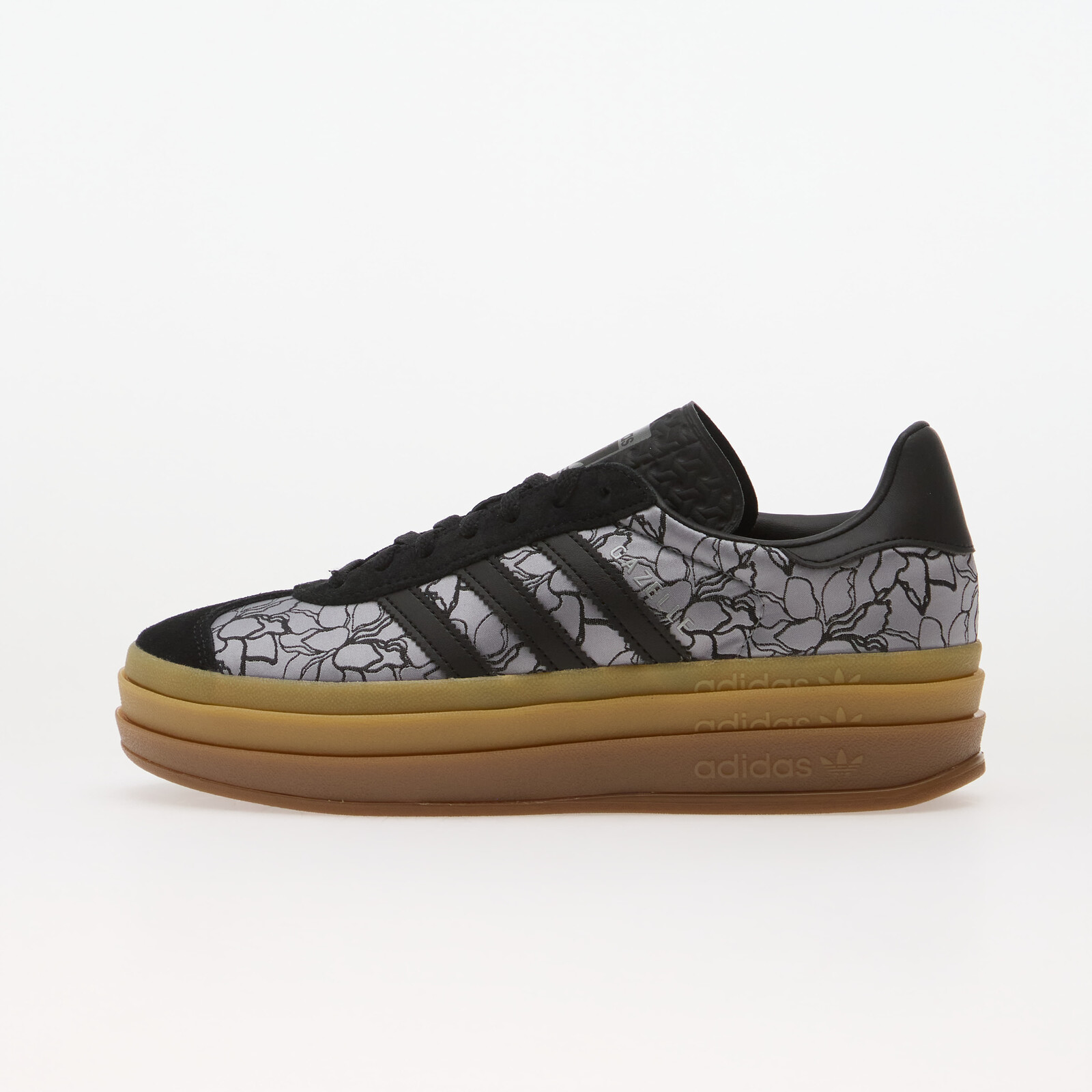 Sneakers adidas Gazelle Bold Core Black/ Core Black/ Iron Met. UK 4.5