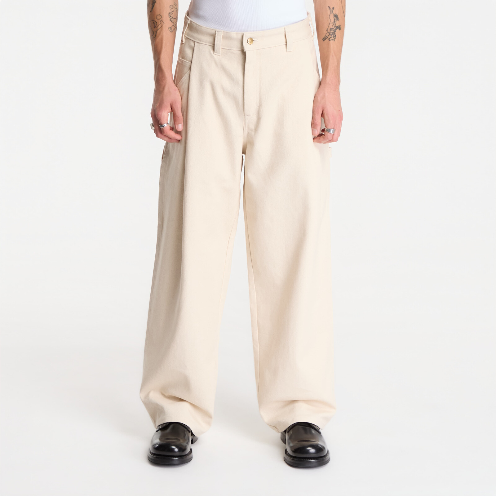 Pants Dickies Mcnary Cavalry Twill Carpenter Pant Beige W36