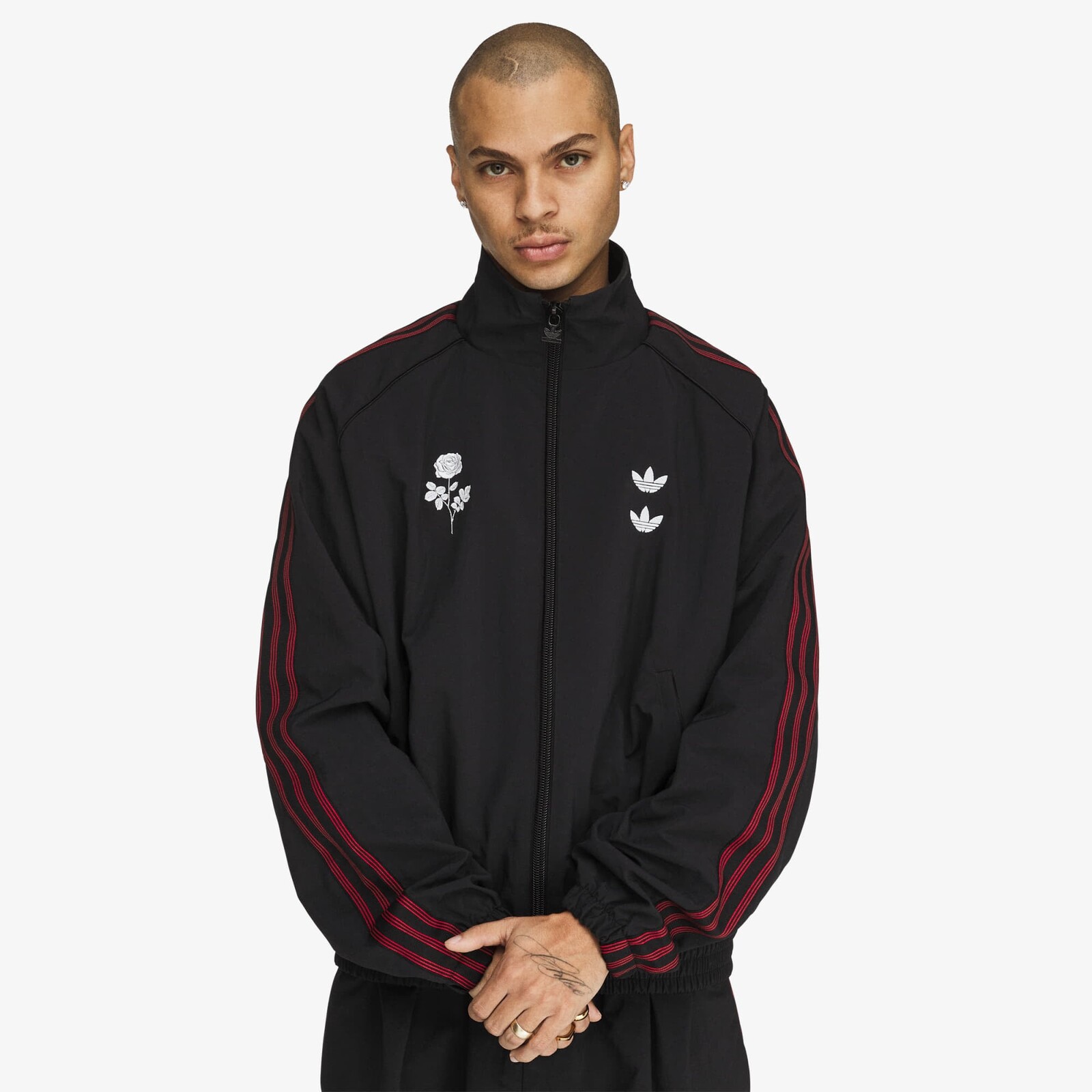 Jacket adidas x Willy Chavarria Woven Track Jacket Black XL