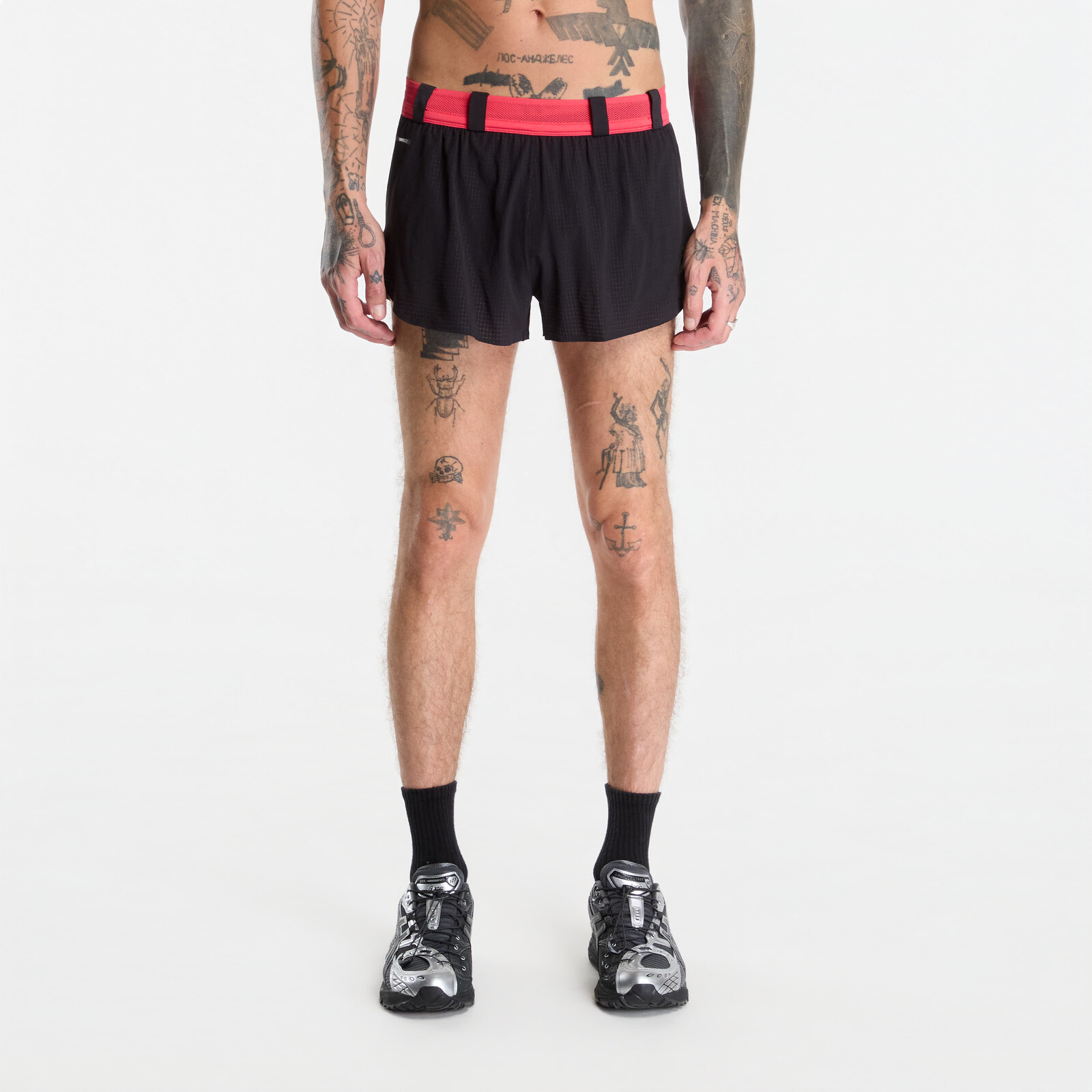 Asics x Distance Metarun Two Color 5in Short Black XL