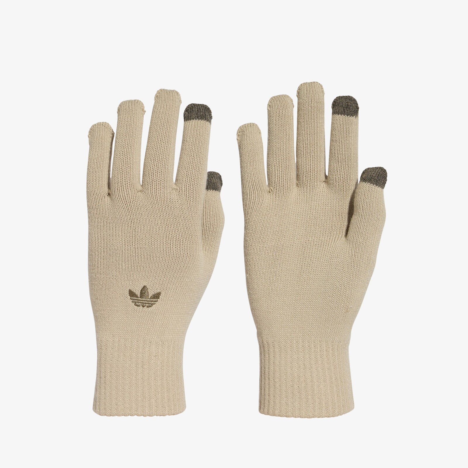 Gloves adidas Adicolor Smartphone Gloves Khaki Three/ Olive Strata XL
