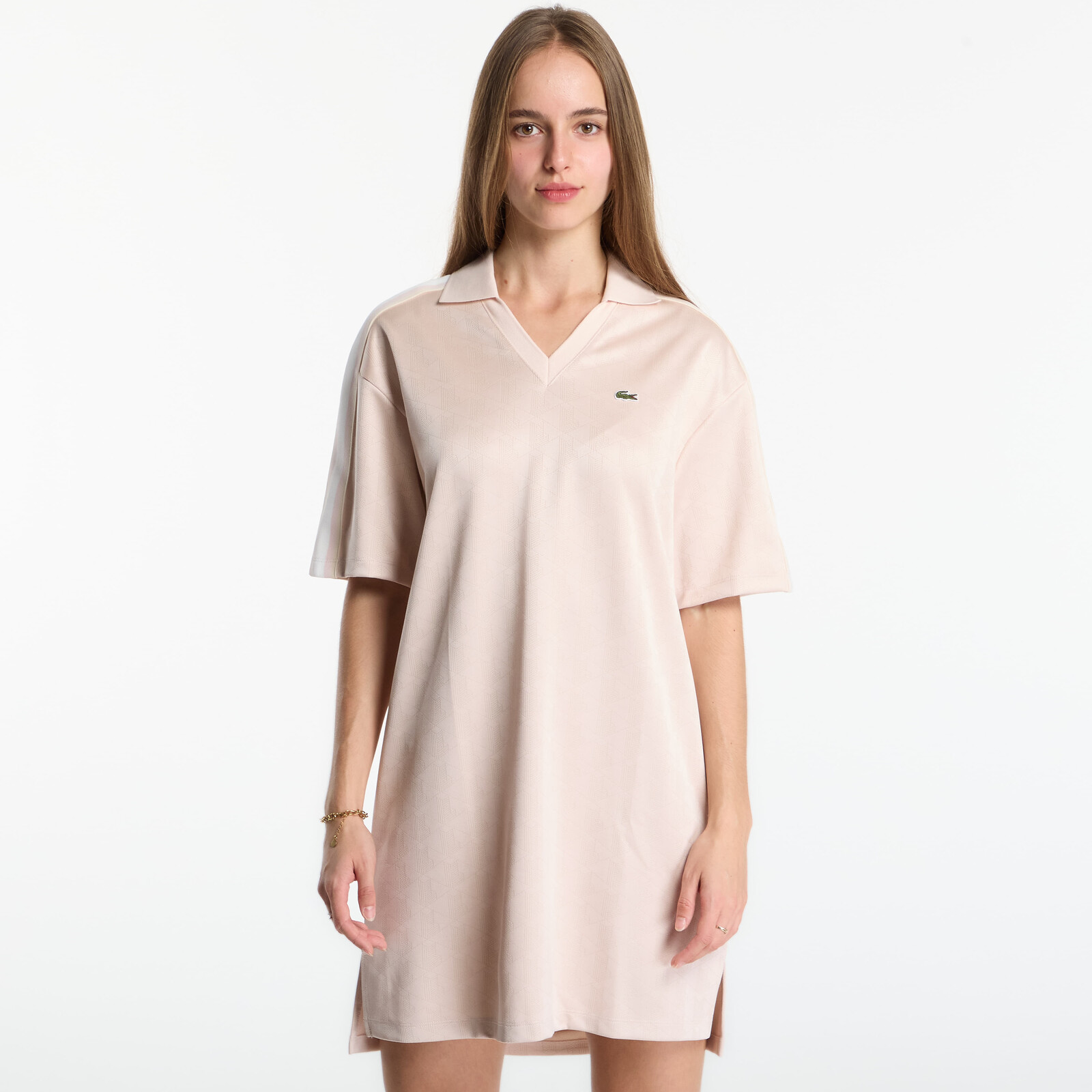 Lacoste Polo Dresses Mansia/Sisal 38