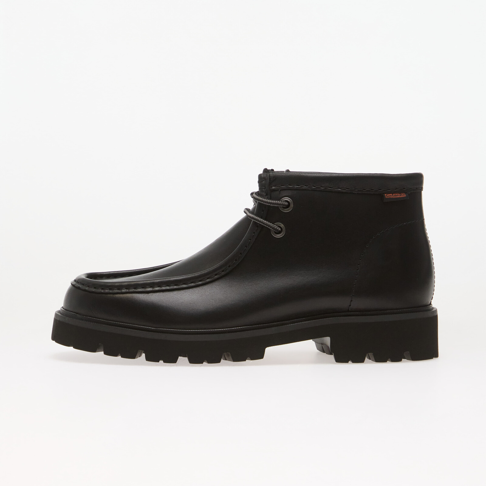 Sneakers Clarks Cleyhill Top Leather Black UK 9