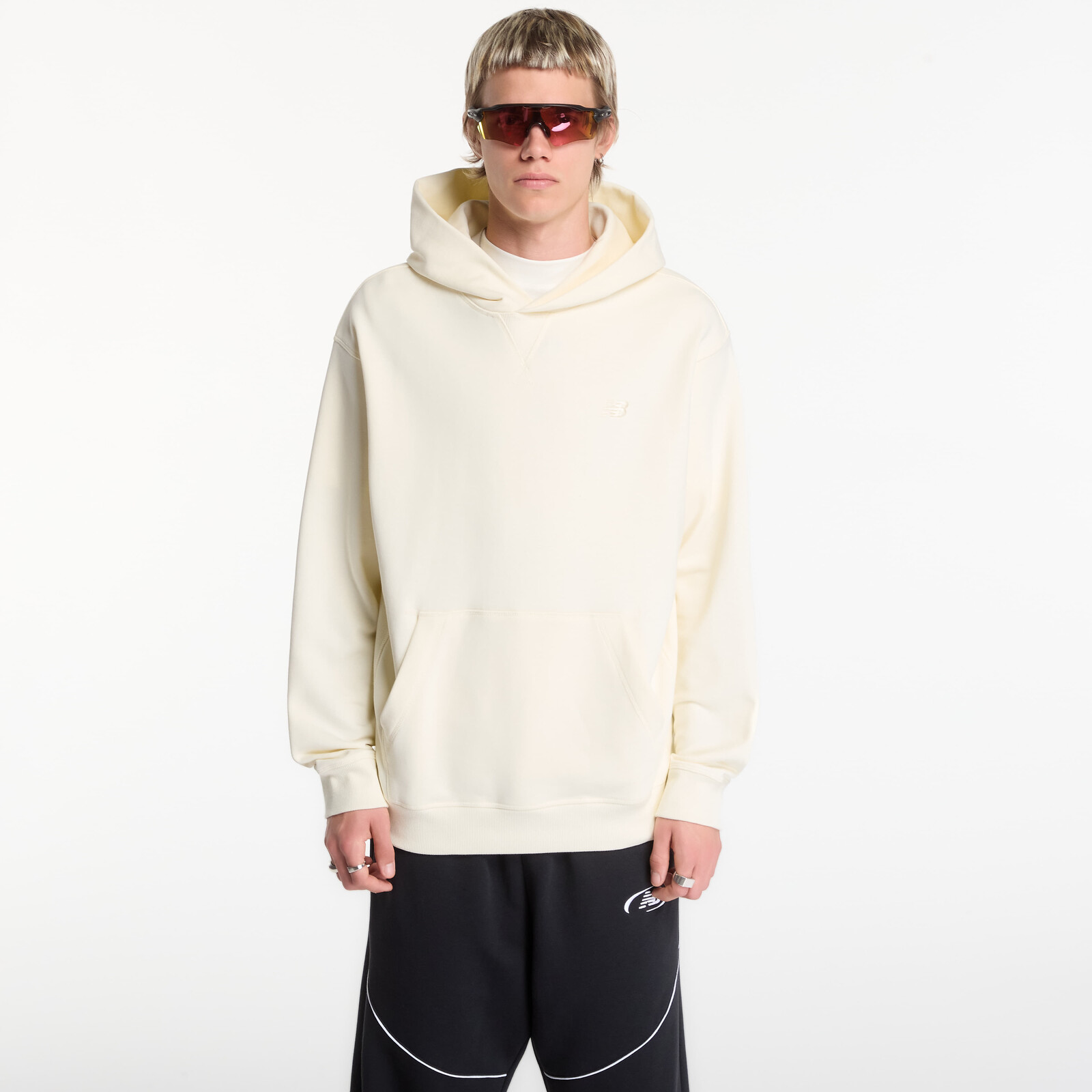 Sweatshirt New Balance Athletics French Terry Hoodie Angora XL