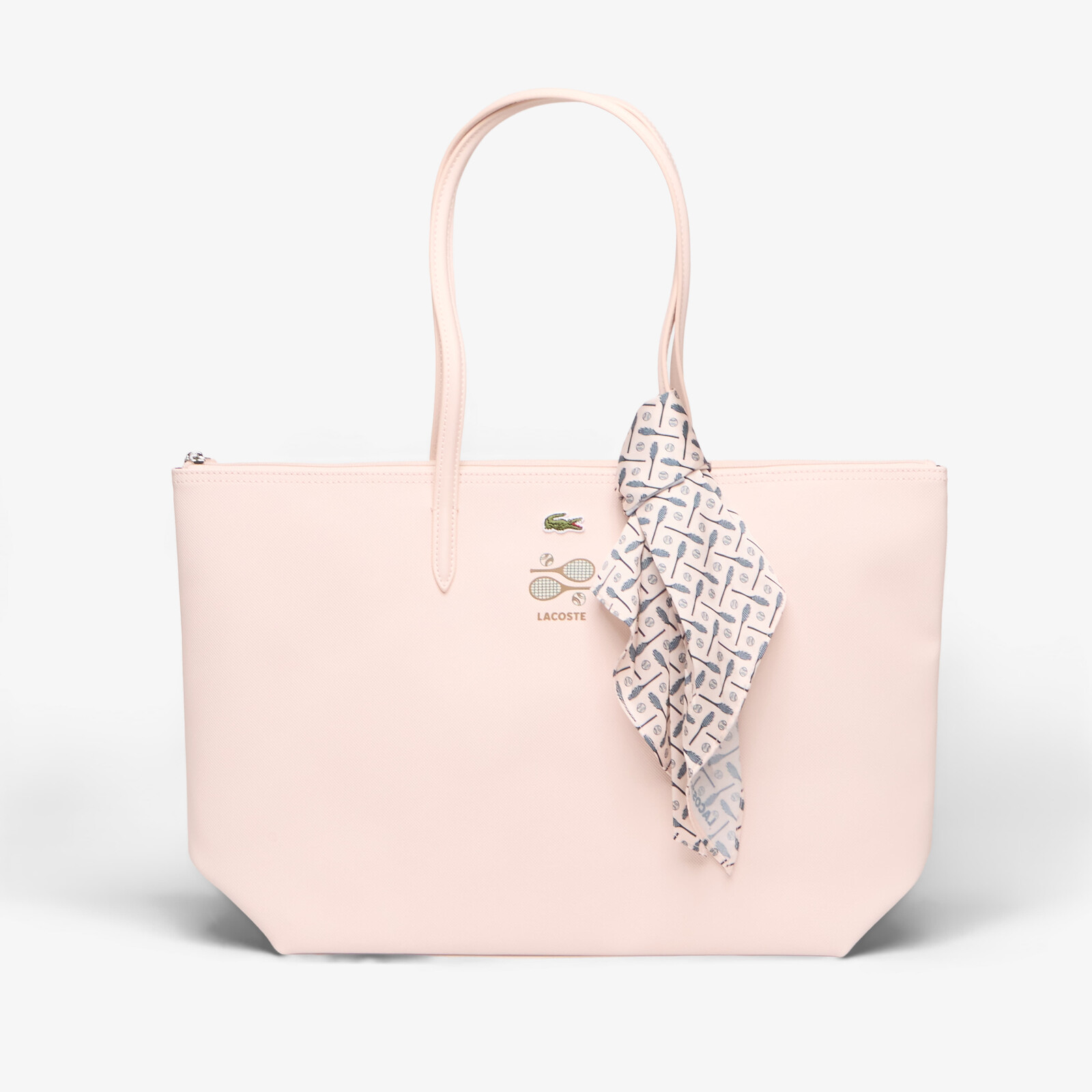 Handbag Lacoste Shopping Bag White/Eclipse Blue-Grape Universal
