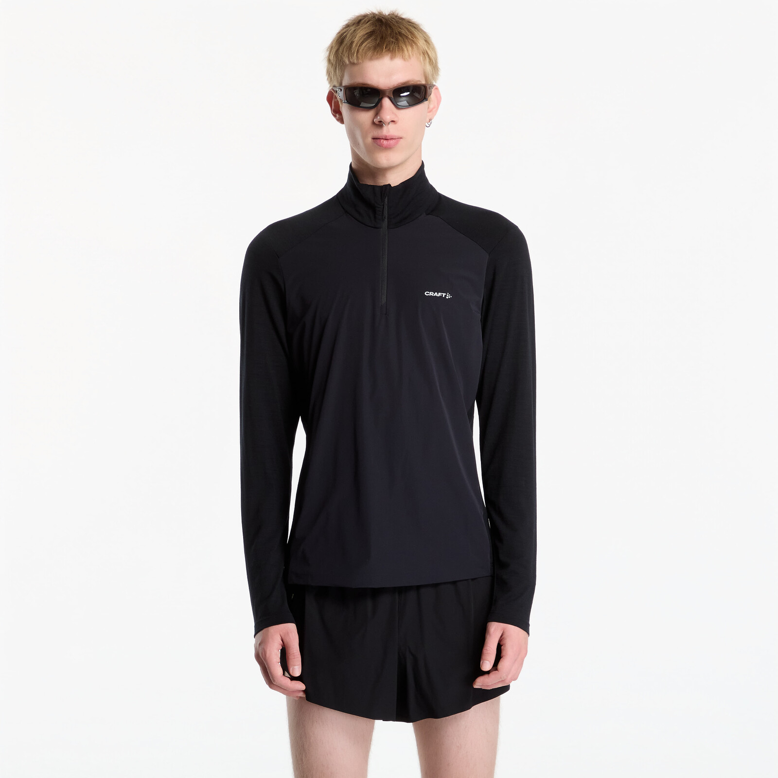 Sweatshirt Craft Wool Wind HZ LS Black M