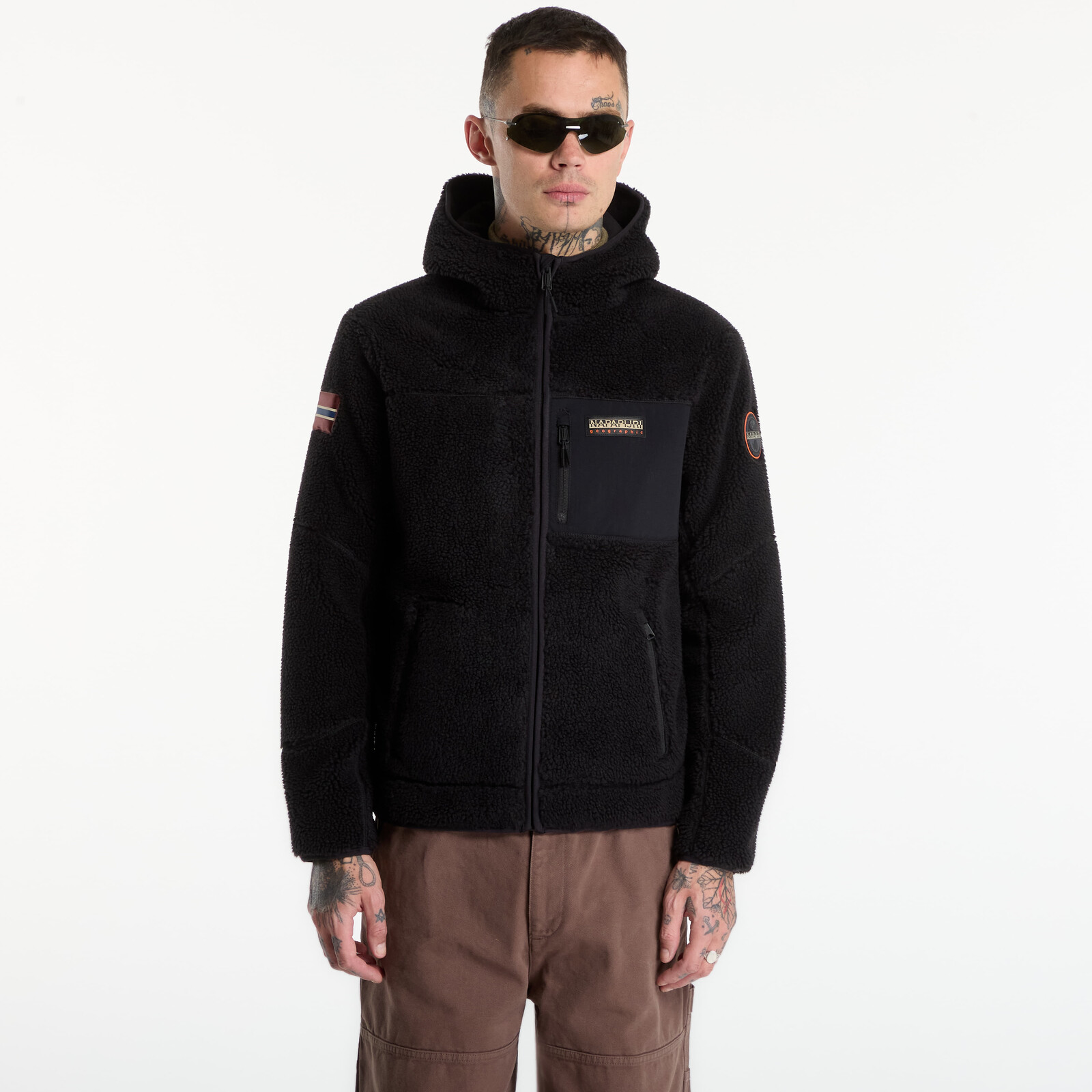 Sweatshirt Napapijri Yupik Full-Zip Hoodie 6 Black Beauty M