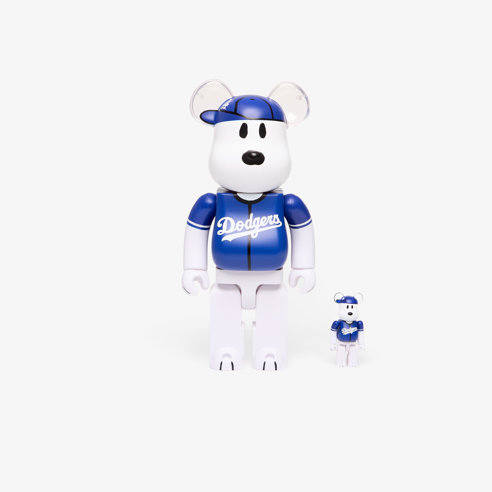 Medicom Toy MLB x Peanuts BE@RBRICK Snoopy (Los Angeles Dodgers) 100% & 400% - Universal