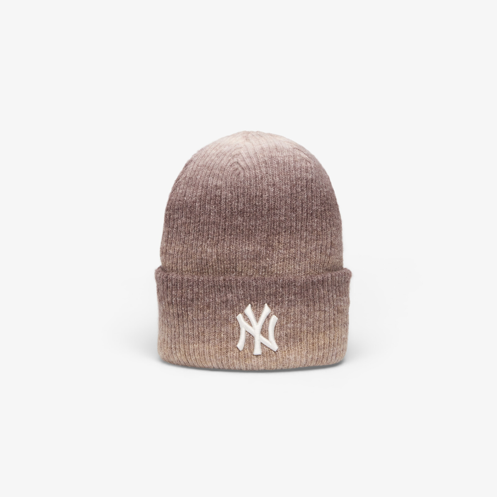 New Era Knit Medium MLB Ombre Beanie New York Yankees Dusty Apricot/ Stone Universal