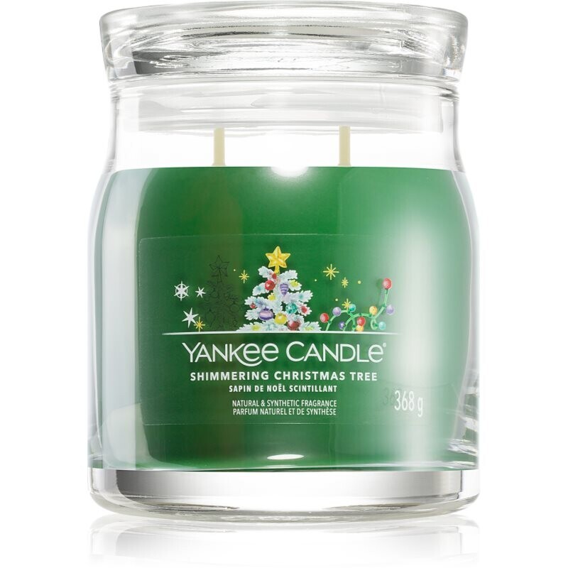 Yankee Candle Shimmering Christmas Tree scented candle Signature 368 g