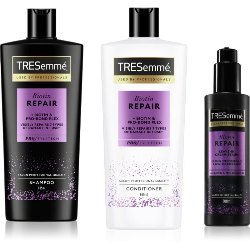 TRESemmé Biotin Repair set for damaged hair