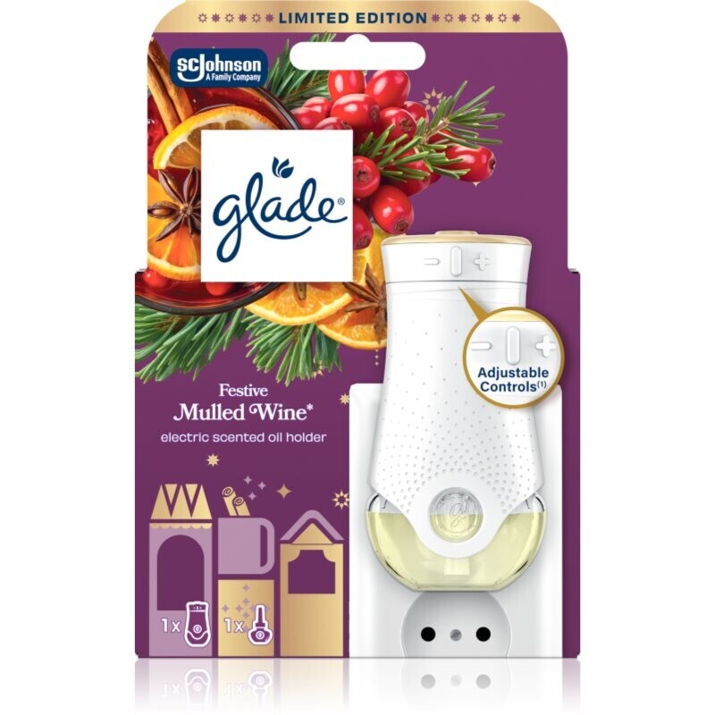 GLADE Festive Mulled Wine electric air freshener 20 ml