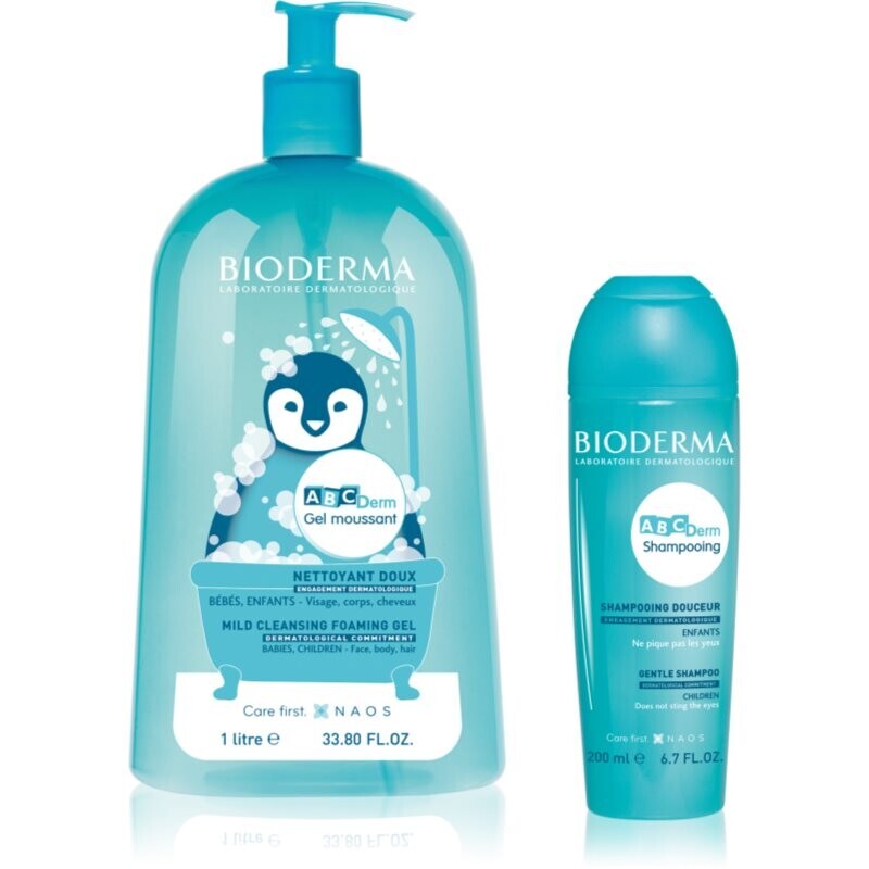 Bioderma ABC Derm Baby Cleansing Body Care set for children