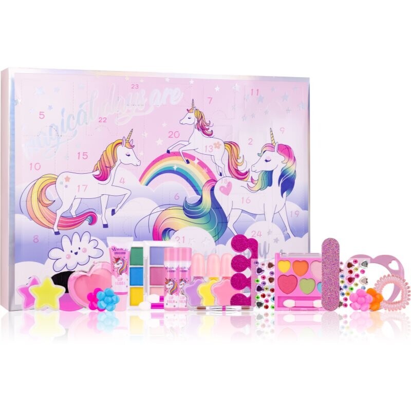 Accentra Beauty Advent Calendar Unicorn advent calendar for children 24 pc