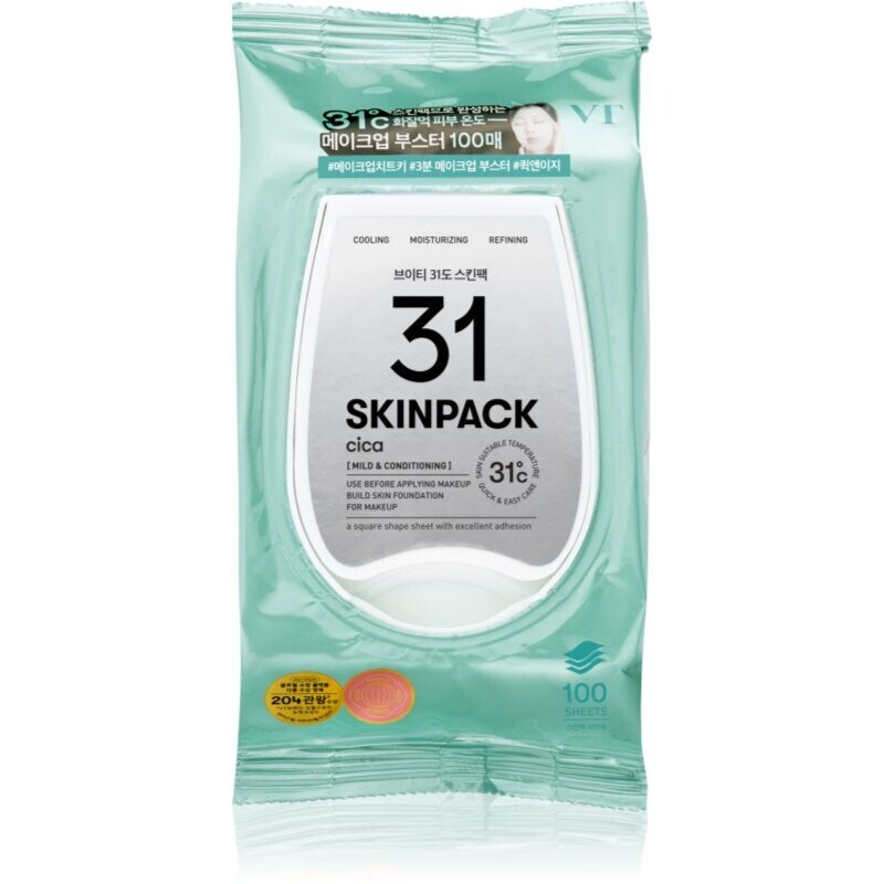 VT Cosmetics Skin Pack Mild exfoliating pads with soothing effect 100 pc