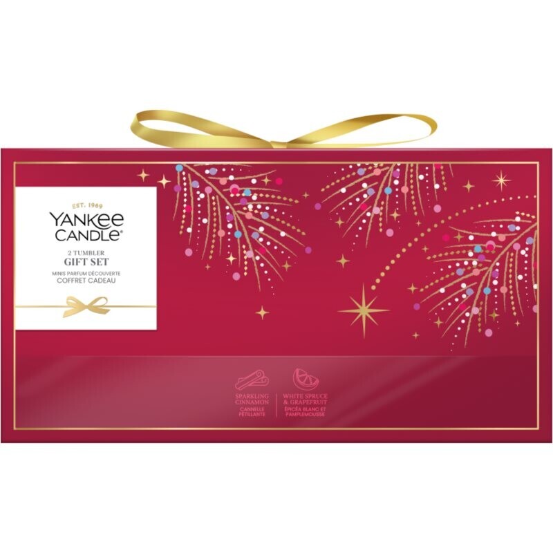 Yankee Candle Christmas Collection 2026 2 Tumbler Christmas gift set 2x142 g