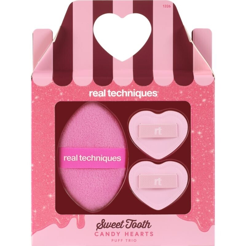 Real Techniques Sweet Tooth Candy Hearts set of make-up sponges
