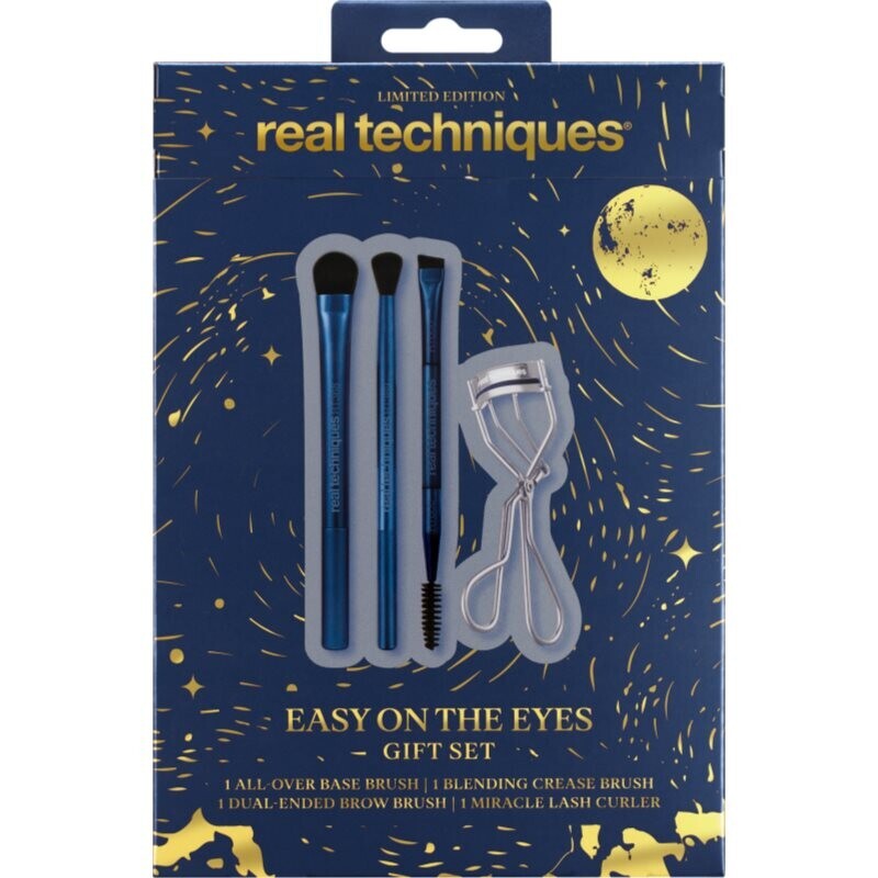 Real Techniques Holiday Easy On The Eyes eye makeup brush set