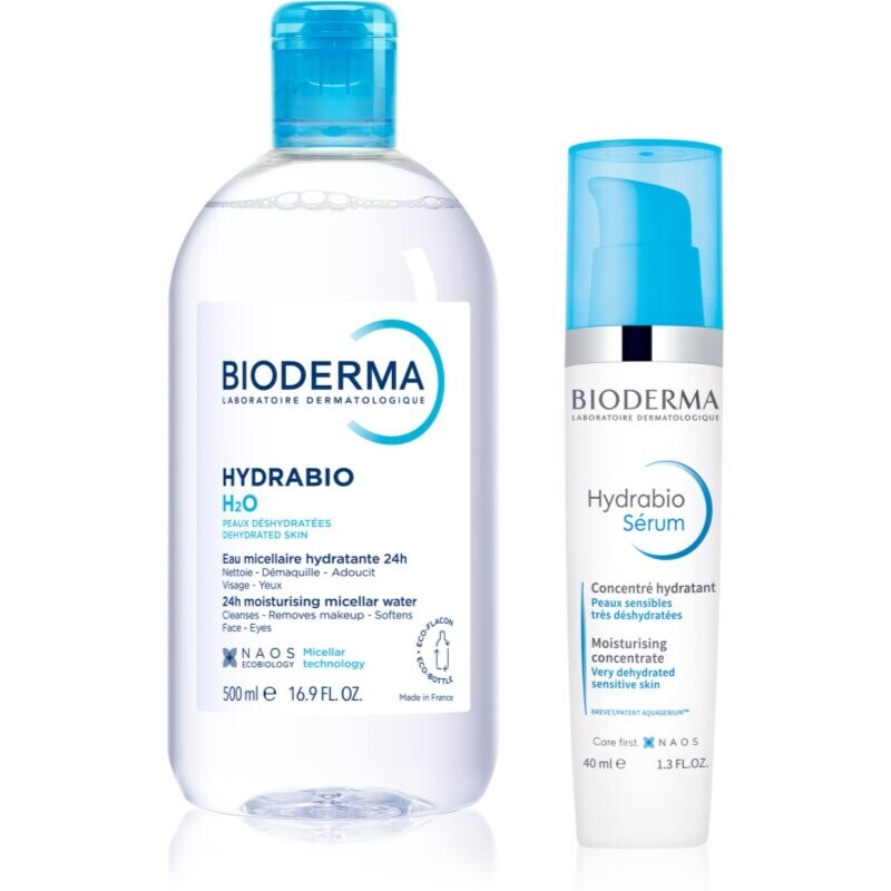 Bioderma Hydrabio Daily Hydration set for dehydrated skin