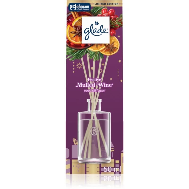 GLADE Festive Mulled Wine aroma diffuser with filling 50 ml