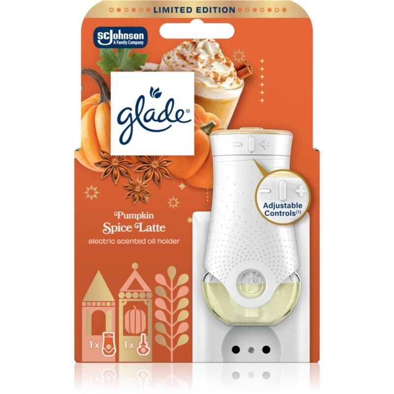 GLADE Pumpkin Spice Latte NEW electric air freshener 20 ml