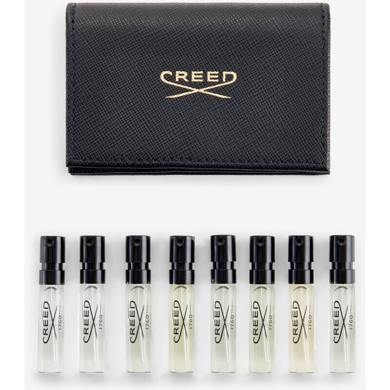 Creed Leather Sample Wallet - Black set for men
