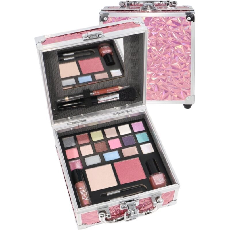 ZMILE COSMETICS Pink Glam makeup case