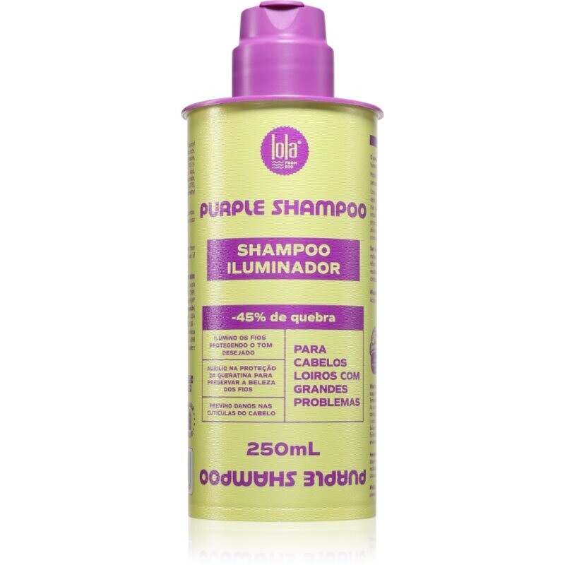 Lola Cosmetics Shampoo Iluminador purple shampoo for blonde hair 250 ml