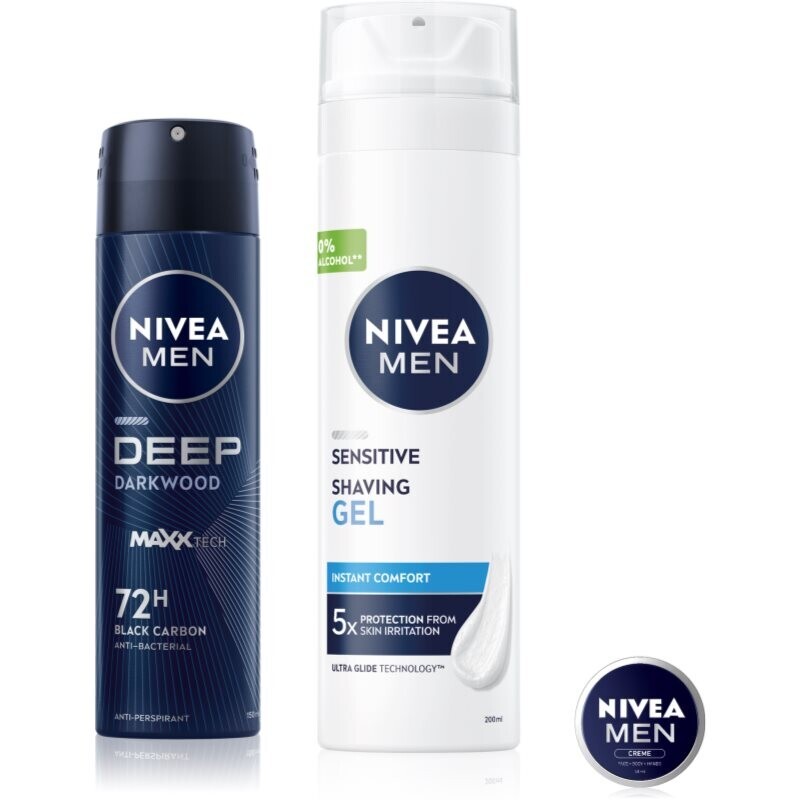 NIVEA MEN set for body and face