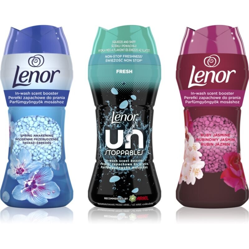 Lenor Mix Pack laundry scented beads economy pack