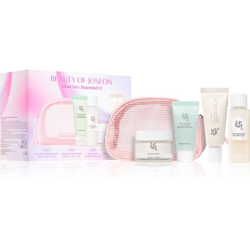 Beauty of Joseon Glow Skin Essential Kit gift set for flawless skin