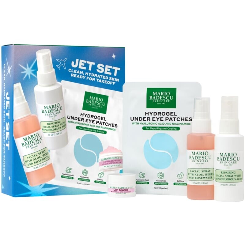 Mario Badescu Jet Set gift set for flawless skin