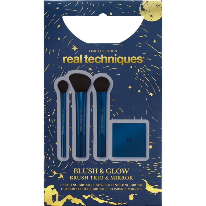 Real Techniques Holiday Blush & Glow brush set