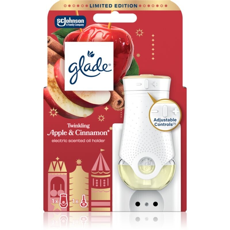 GLADE Twinkling Apple & Cinnamon electric air freshener 20 ml