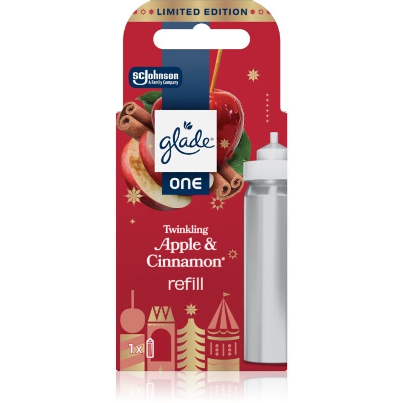 GLADE ONE Twinkling Apple & Cinnamon refill for an air freshener 10 ml