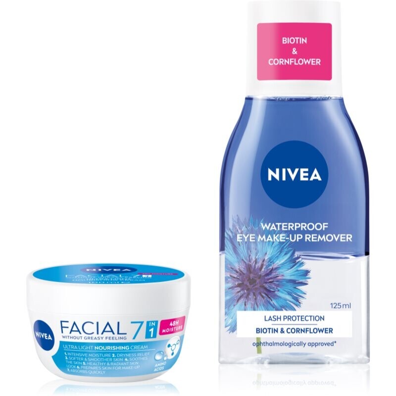NIVEA Facial set with nourishing and moisturising effect