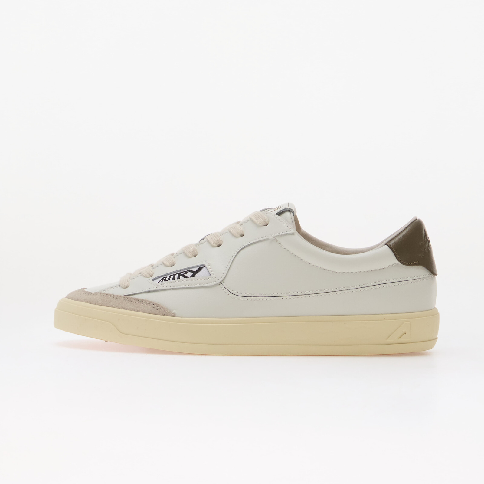 Sneakers Autry Windscape Low Man Leat/ Sue Wht/ Chocolate UK 11