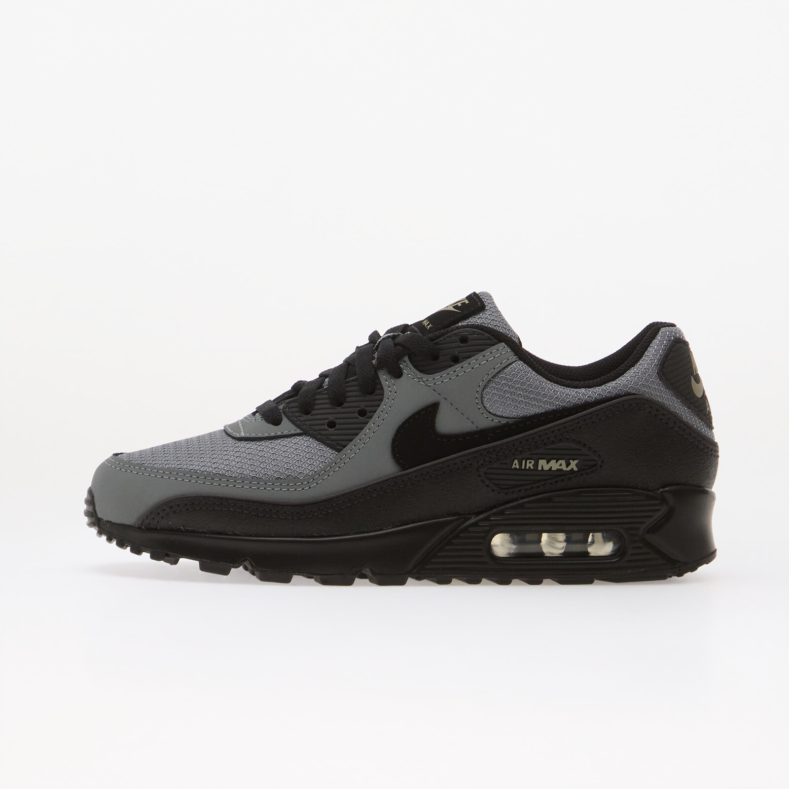 Sneakers Nike Air Max 90 Cool Grey/ Black-Light Army UK 7