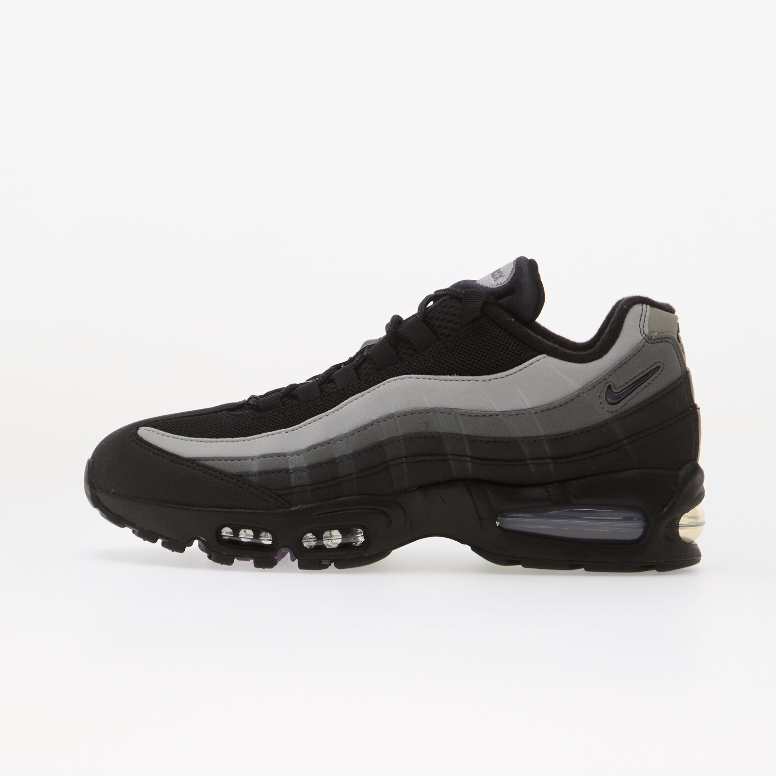 Sneakers Nike Air Max 95 Premium Black/ Canyon Purple-Dark Smoke Grey UK 6.5
