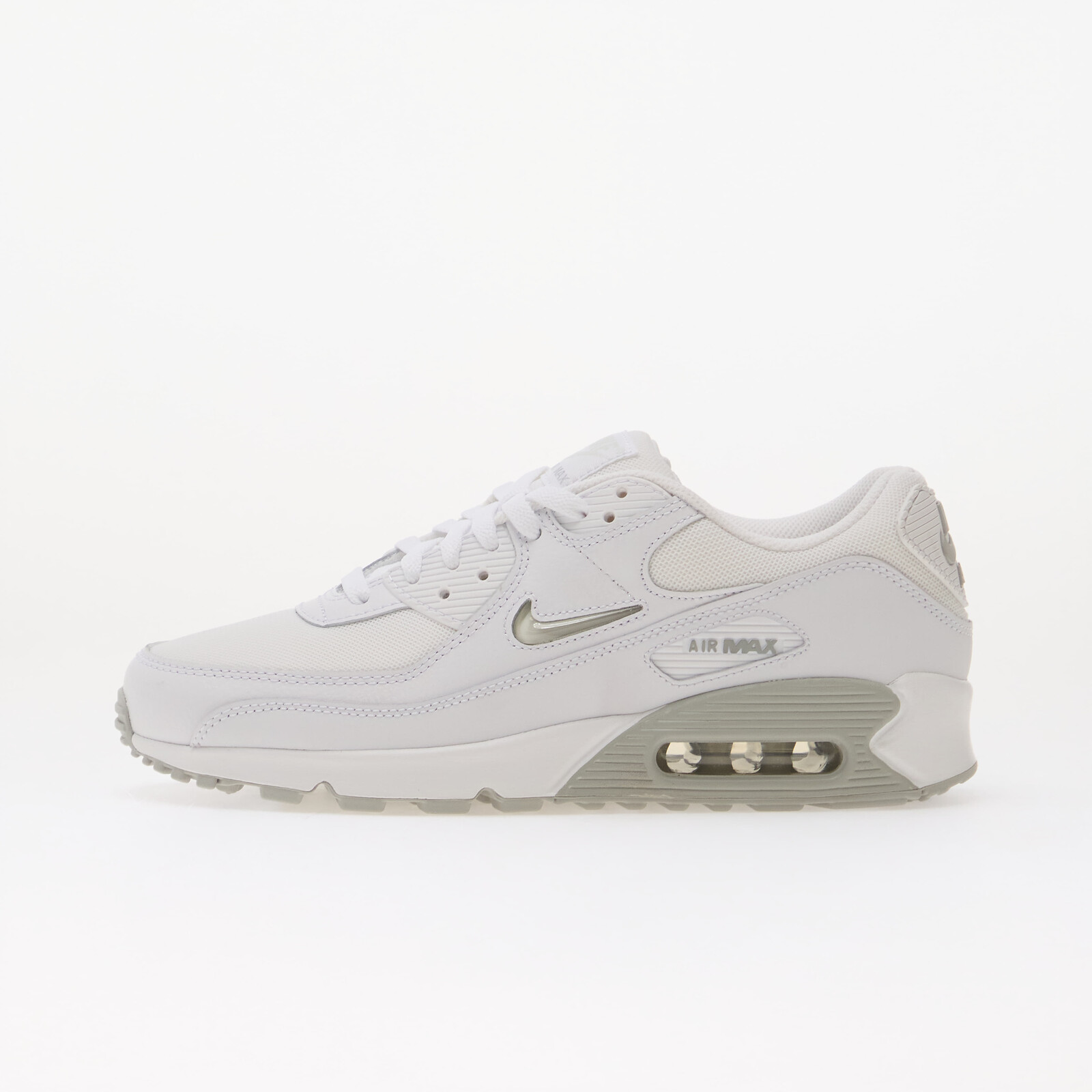 Sneakers Nike Air Max 90 White/ Photon Dust-Lt Smoke Grey UK 6.5