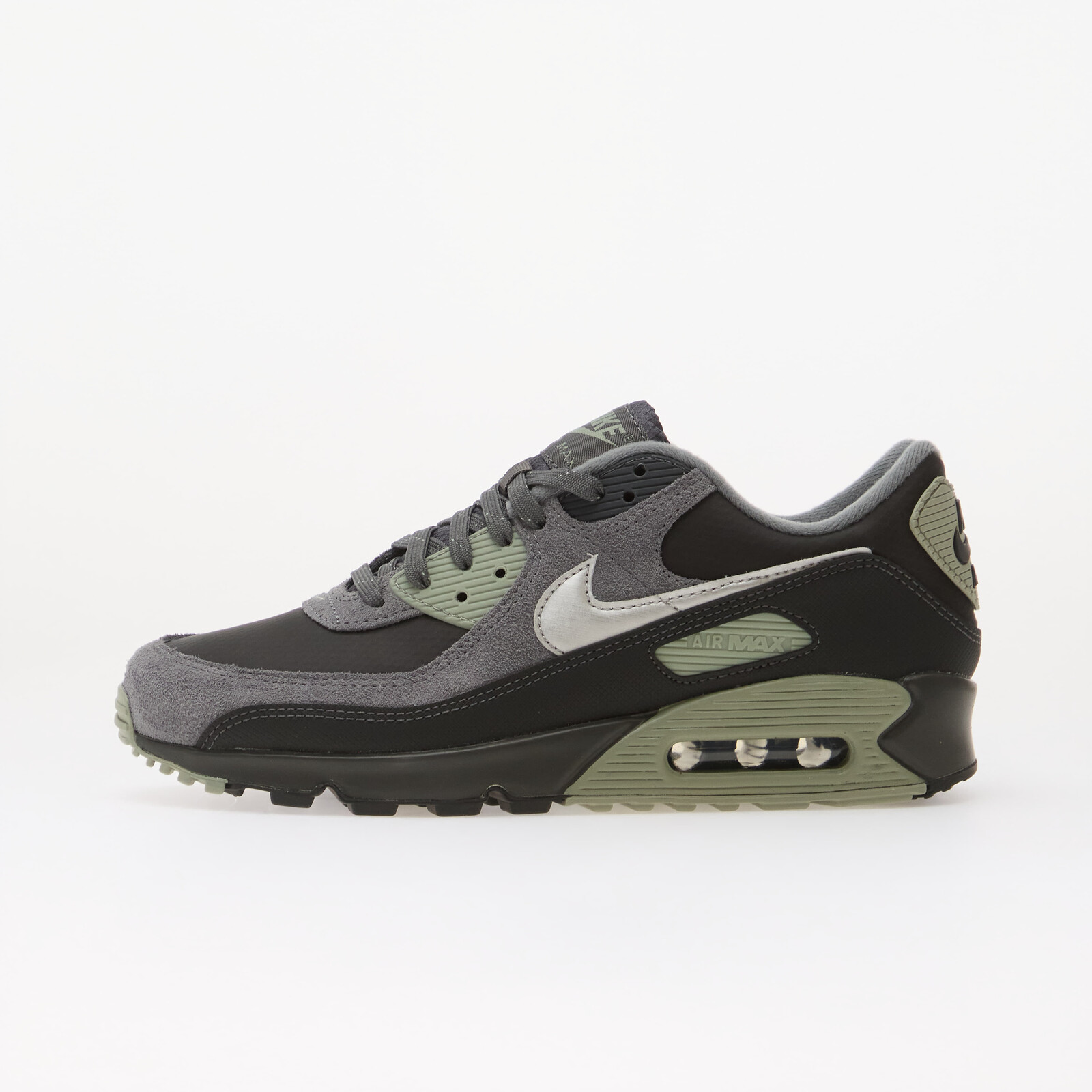 Sneakers Nike Air Max 90 Iron Grey/ Metallic Silver-Anthracite UK 11.5