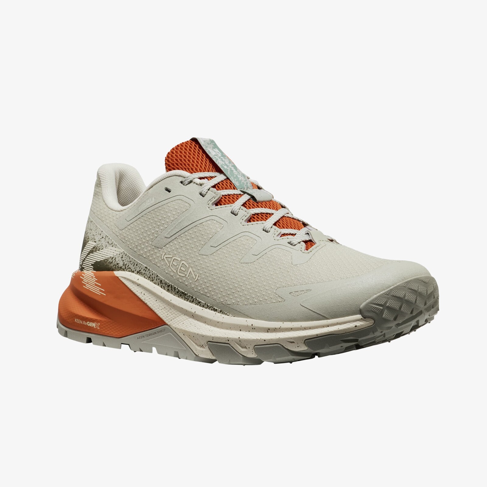 Sneakers KEEN Targhee Apex Wp Men Abbey Stone/ Gold Flame UK 8.5