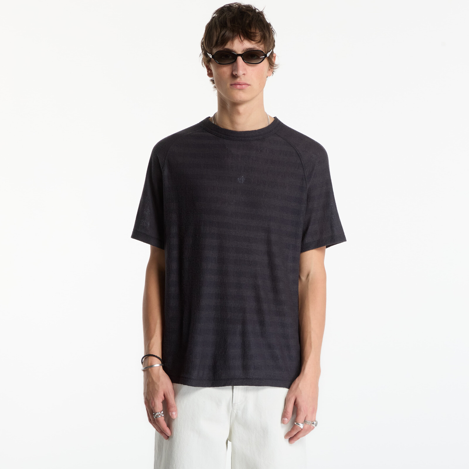 T-shirt OUR LEGACY Arcade T-Shirt Night Soil Veil Wool Stripe 54