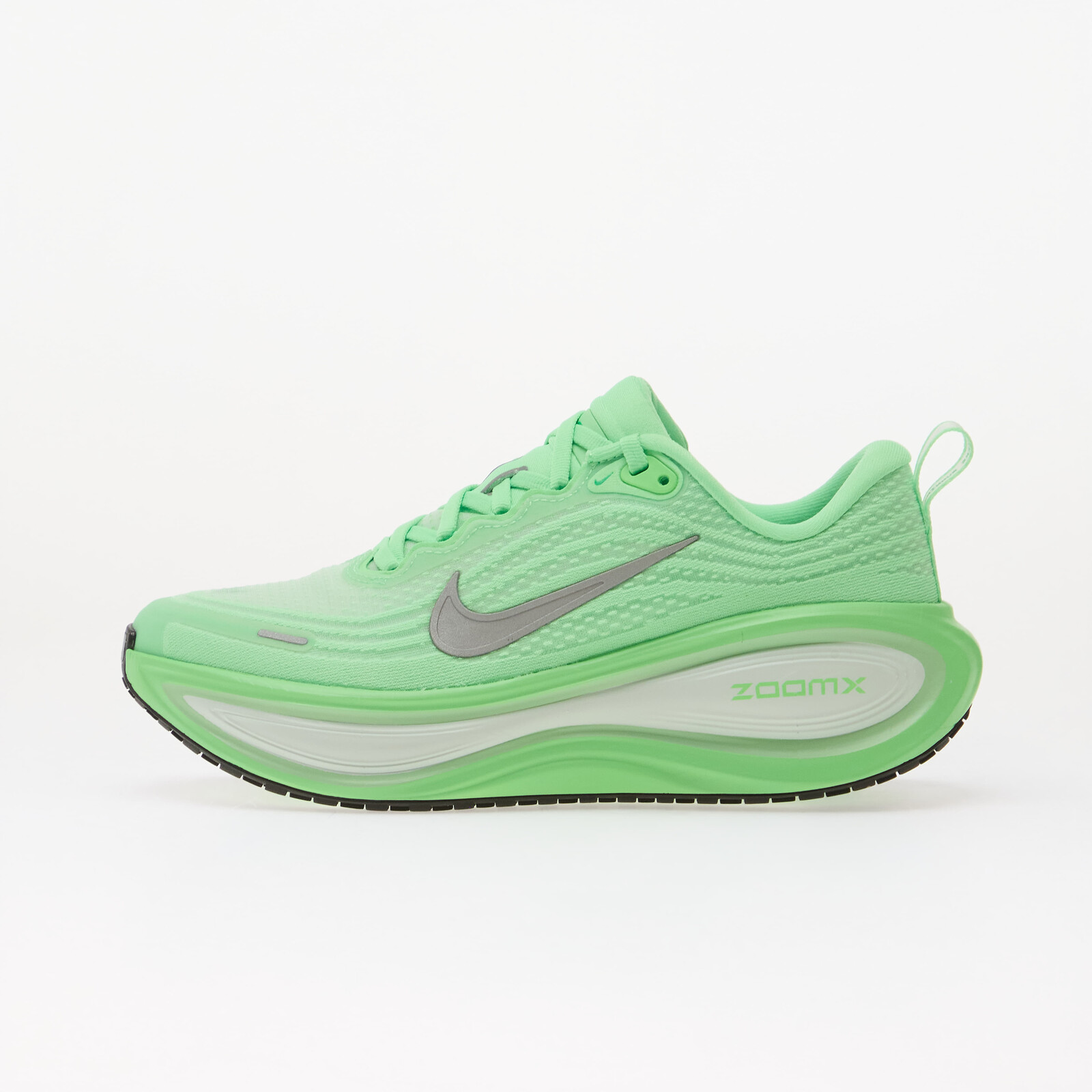 Sneakers Nike Vomero Plus White/ Metallic Silver-Illusion Green UK 7.5