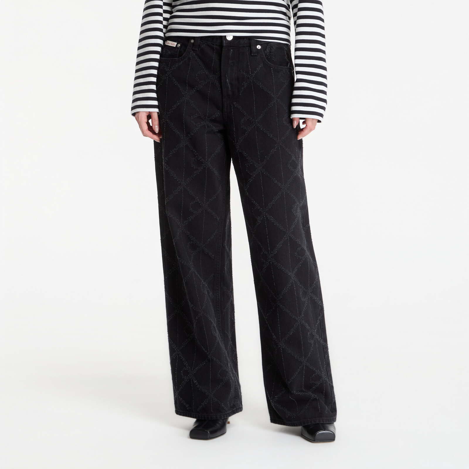 Pants Calvin Klein Low Rise Baggy Blue W30/L31