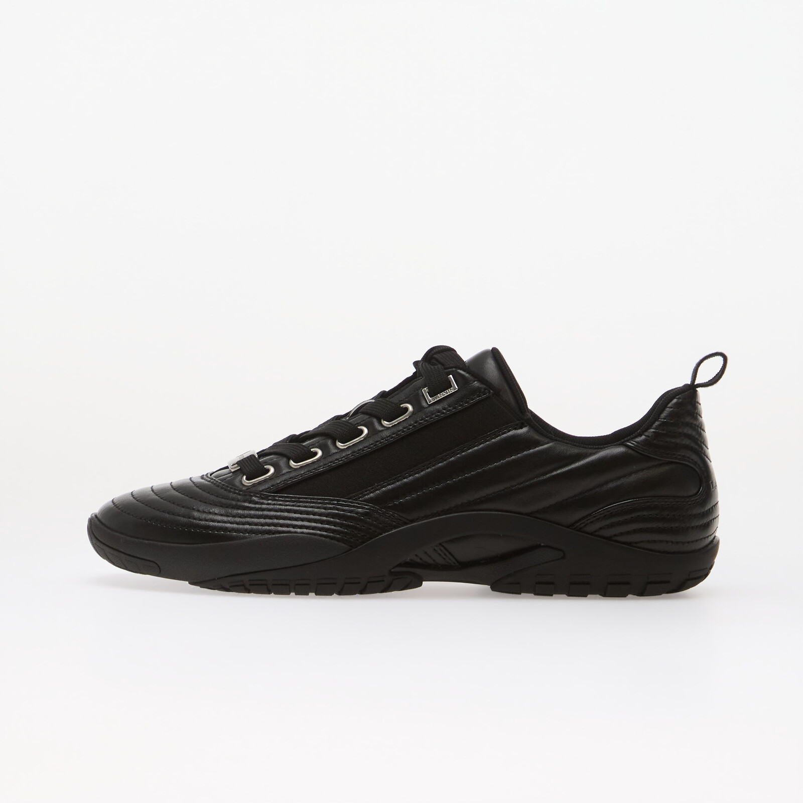 Sneakers Lanvin New Soccer Lace Up Leather Black UK 6